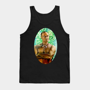 Temuera Morrison oval frame shirt Tank Top